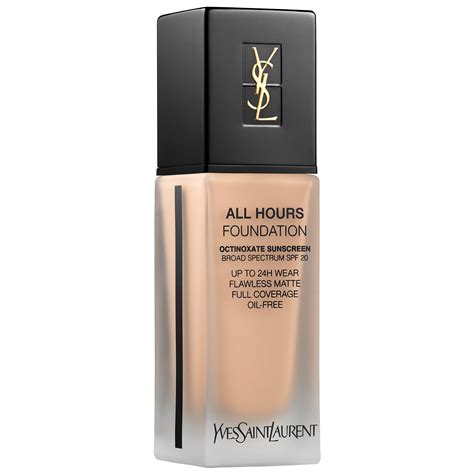 ysl all hours foundation warm sand|ysl bd40 review.